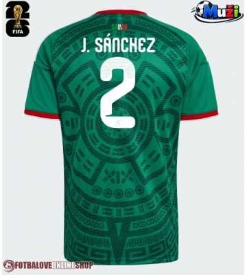 Mexiko Jorge Sanchez #2 Domácí Dres MS 2026 Krátkým Rukávem